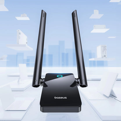 Baseus FastJoy Wireless-Adapter, Dualband, Wi-Fi 6, 1300 Mbit/s, Schwarz B01317600111-05