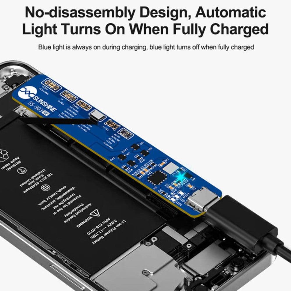 Sunshine SS-903 SE Netzteilplatine für Apple iPhone 8 - 16 Serie