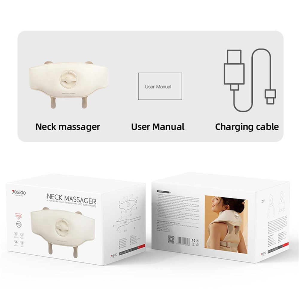 Yesido MG11 Nackenmassagegerät, Beige