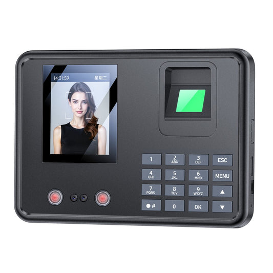 Biometrische Zeiterfassungsgerät Yesido KM30, Schwarz