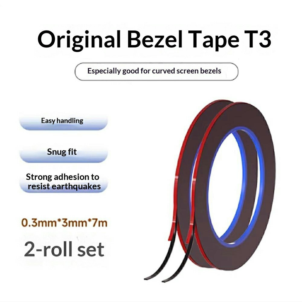 Mechanic Klebeband, 0,3 mm, 2 Stück Set, Schwarz