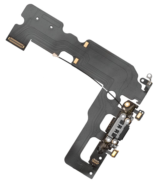 Kopfband mit Ladeanschluss - Apple iPhone 7 Plus Mikrofon, Schwarz