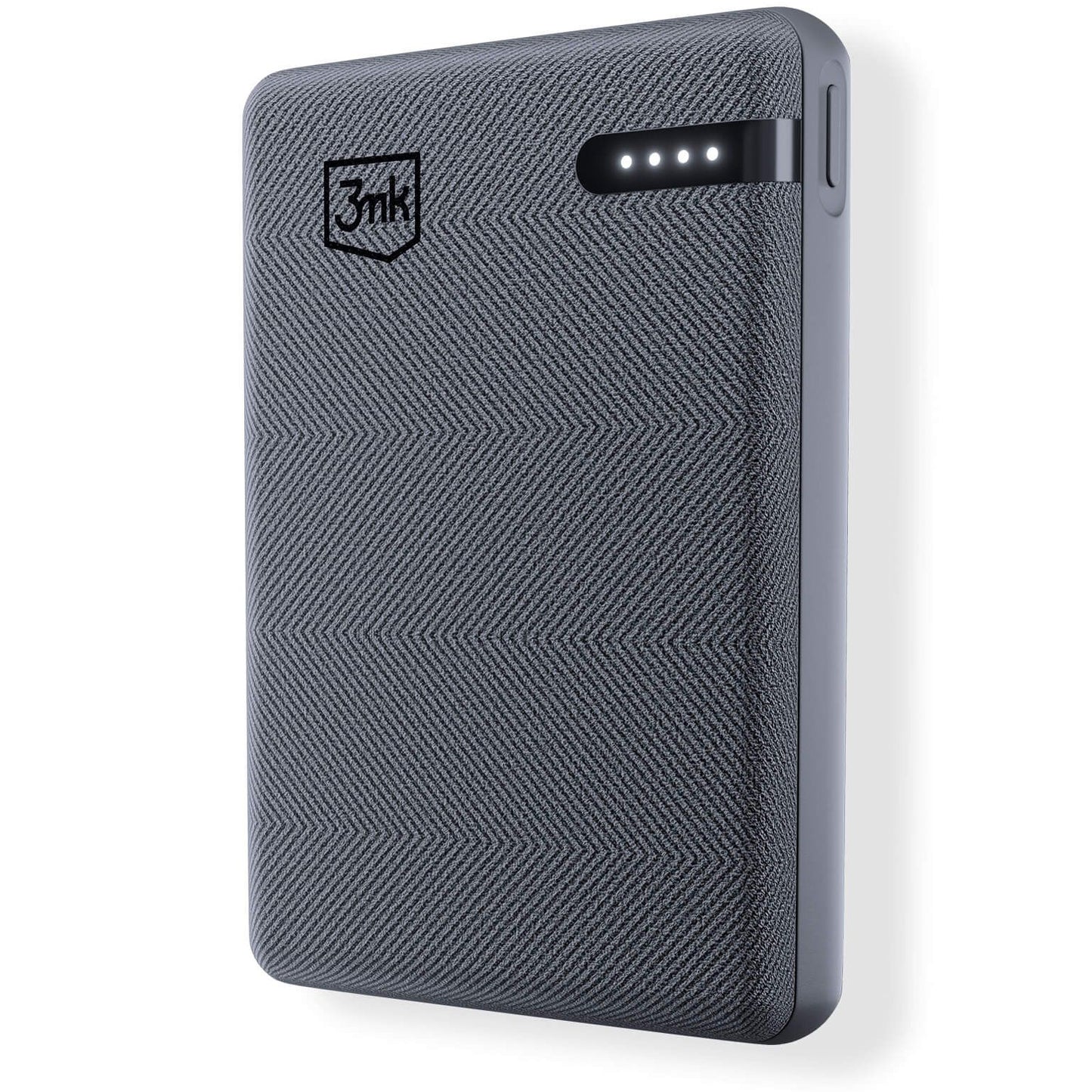 Externe Batterie 3MK Pocket, 5000mAh, 12W, 1 x USB-C, Grau