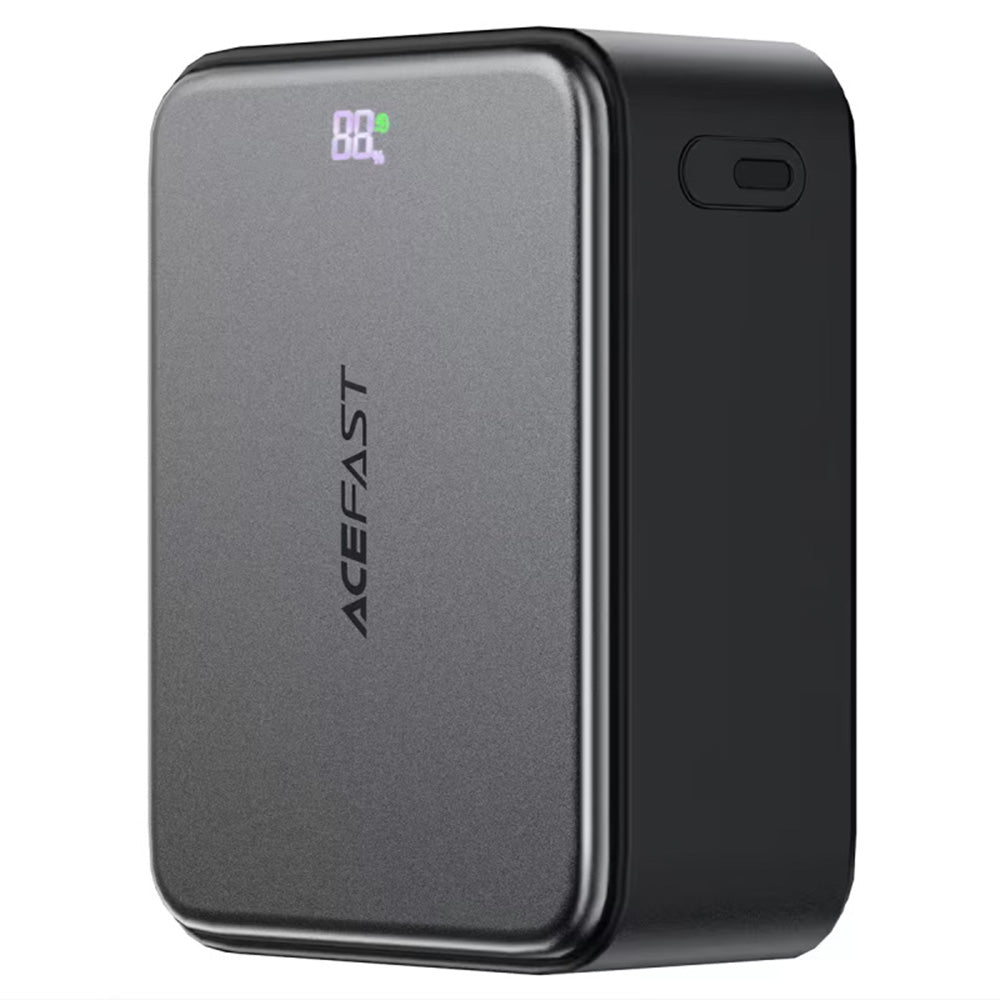 Externer Akku Acefast M28, 10000mAh, 22.5W, QC + PD, 1 x USB-A - 2 x USB-C, Schwarz