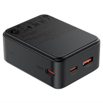 Externer Akku Acefast M28, 10000mAh, 22.5W, QC + PD, 1 x USB-A - 2 x USB-C, Schwarz