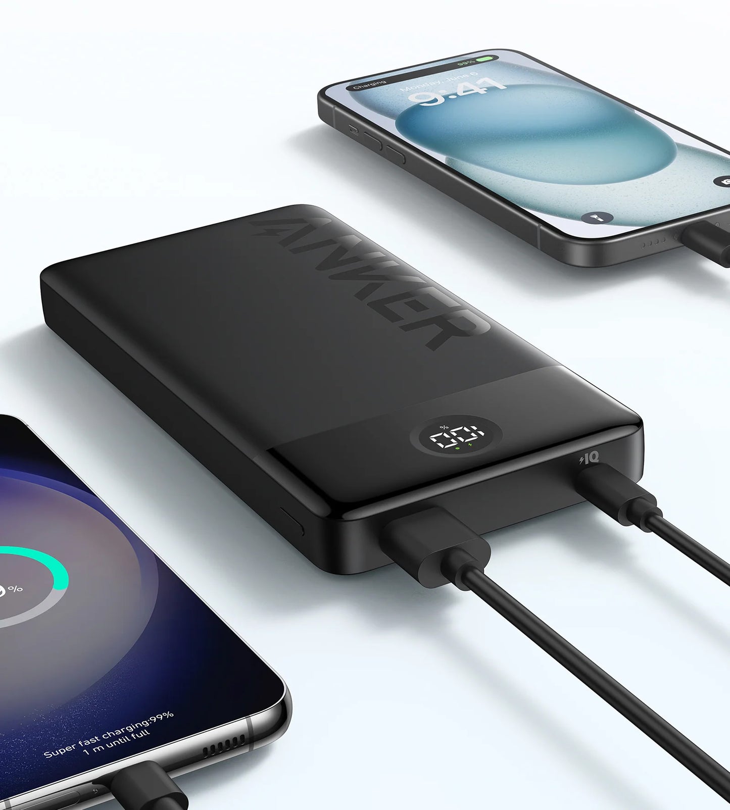 Externer Akku Anker PowerCore 326, 20000 mAh, 15 W, 1 x USB-A - 1 x USB-C, Schwarz A1367G11