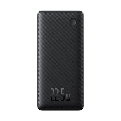 Externer Akku Baseus Airpow Lite, 10000mAh, 22.5W, QC + PD, 1 x Lightning - 1 x USB-A - 2 x USB-C, Schwarz P10067501123-00