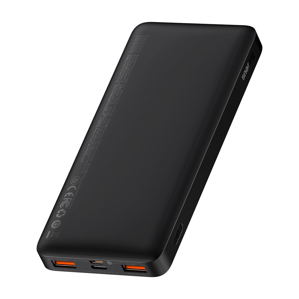 Externer Akku Baseus Bipow, 10000mAh, 20W, QC + PD, 1 x USB-C - 2 x USB-A, Schwarz PPBD050301