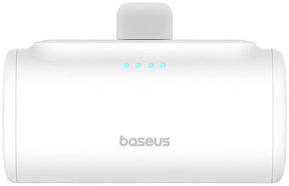 Externer Akku Baseus Compact, 5000mAh, 20W, PD, 1 x Lightning - 1 x USB-C, Weiß P10068307213-00