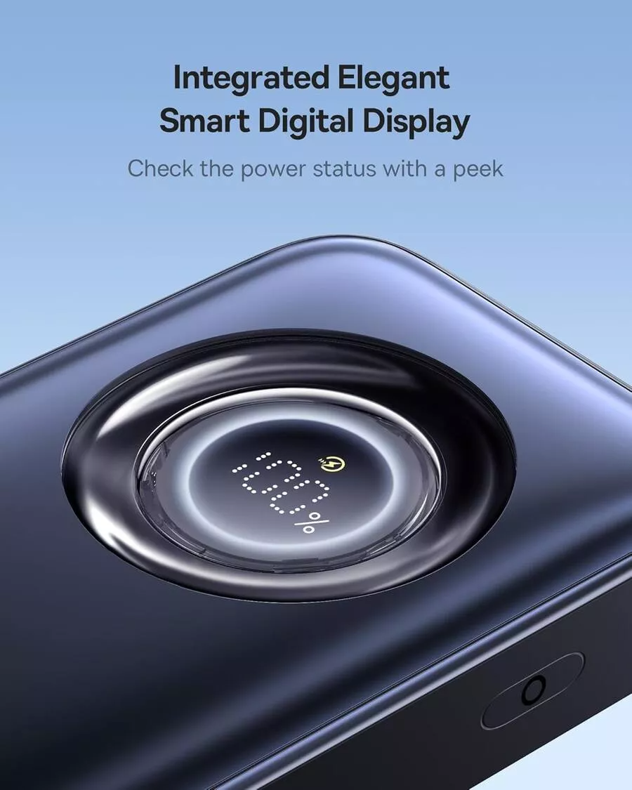 Externer Akku Baseus EnerCore CR11, 10000mAh, 45W, PD, 2 x USB-C, Schwarz E0027G01
