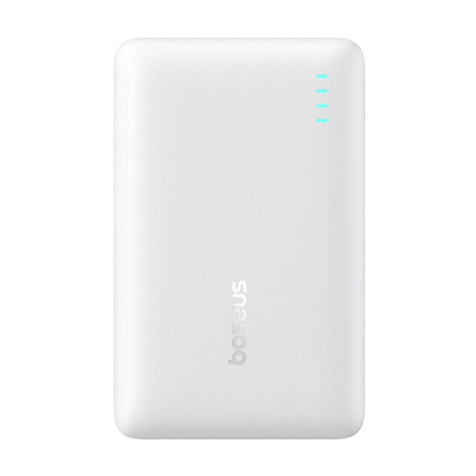 Baseus EnerFill FP21 External Battery, 10000mAh, 22.5W, QC + PD, 1 x USB-A - 2 x USB-C, White P1008210D213-00