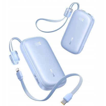 Externer Akku Baseus EnerFill FC21 Qpow 3 Ultra, 20000mAh, 22.5W, QC + PD, 1 x USB-A - 1 x USB-C, Blau E0027M03