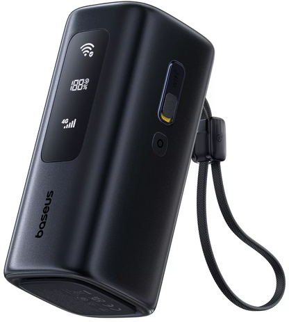 Externe Batterie Baseus EnerGeek GX11, 20000mAh, 67W, QC + PD, 1 x USB-A - 2 x USB-C, Schwarz E0025701