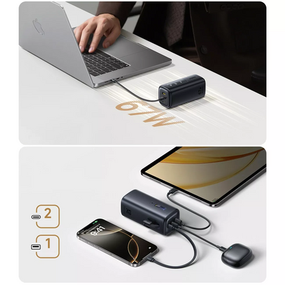 Externe Batterie Baseus EnerGeek GX11, 20000mAh, 67W, QC + PD, 1 x USB-A - 2 x USB-C, Schwarz E0025701