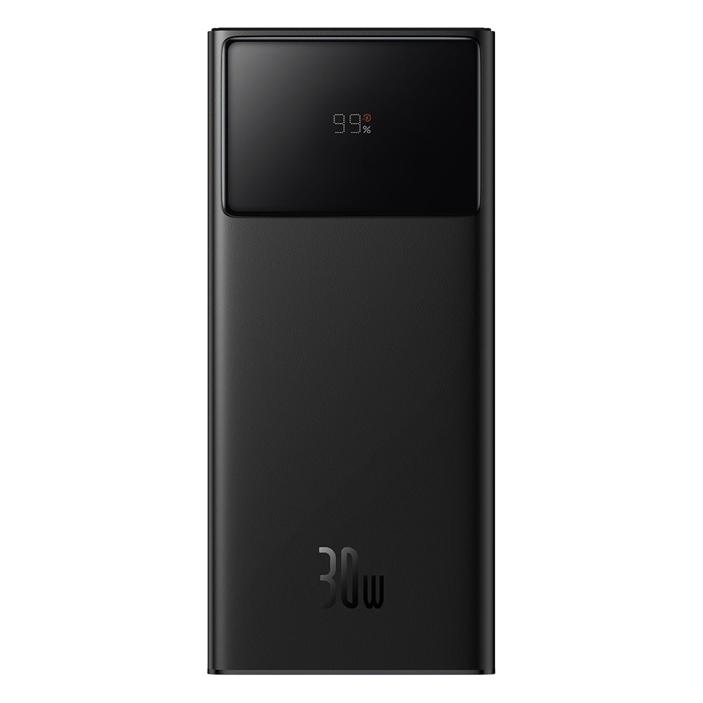 Externer Akku Baseus Star Lord, 20000mAh, 30W, QC + PD, 1 x USB-C - 2 x USB-A, Schwarz P10022904113-00