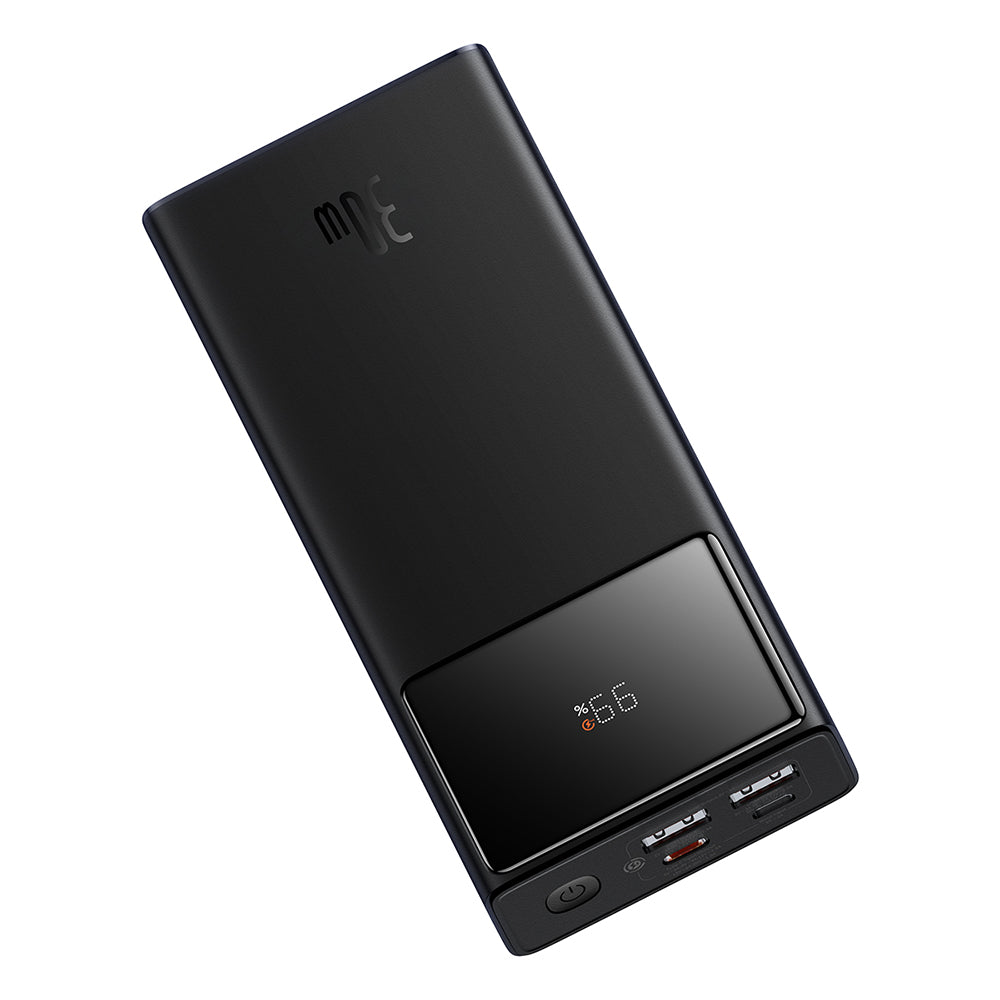 Externer Akku Baseus Star Lord, 20000mAh, 30W, QC + PD, 1 x USB-C - 2 x USB-A, Schwarz P10022904113-00