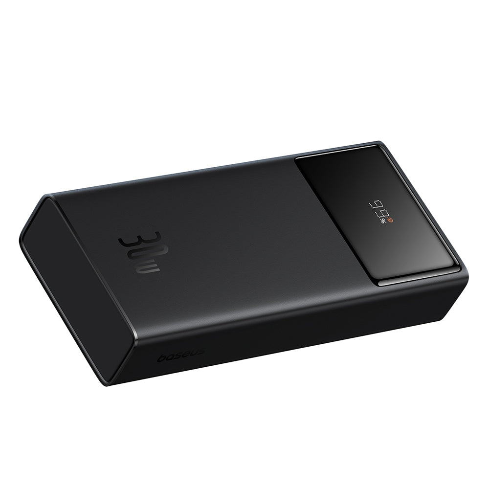 Externer Akku Baseus Star Lord, 20000mAh, 30W, QC + PD, 1 x USB-C - 2 x USB-A, Schwarz P10022904113-00