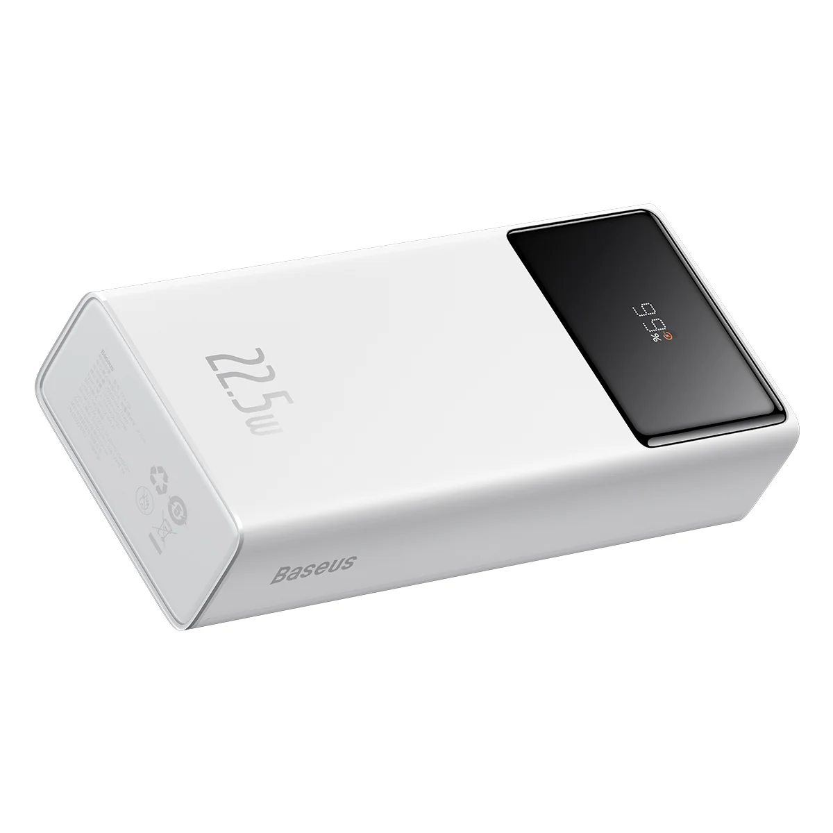 Externe Batterie Baseus Star Lord, 30000mAh, 22,5W, QC + PD, 1 x USB-C - 2 x USB-A, Weiß PPXJ080102