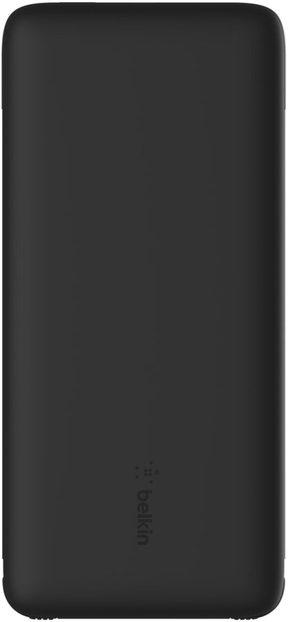 Externe Batterie Belkin BoostCharge Plus, 10000mAh, 23W, QC + PD, 1 x Lightning - 2 x USB-C, Schwarz BPB006btBLK