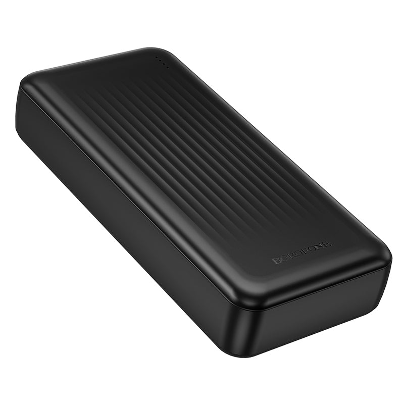Externer Akku Borofone BJ80A Clever, 20000mAh, 22.5W, QC + PD, 1 x USB-C - 2 x USB-A, Schwarz