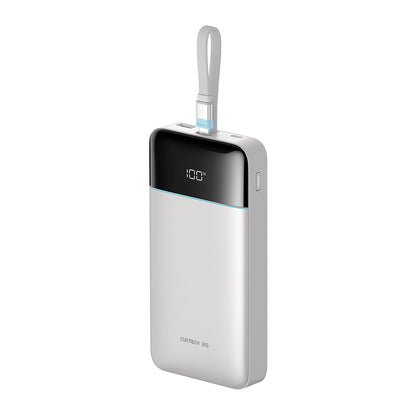 Cuktech LPB252N Powerbank, 25.000 mAh, 120 W, QC + PD, 1 × USB-A – 2 × USB-C, Weiß