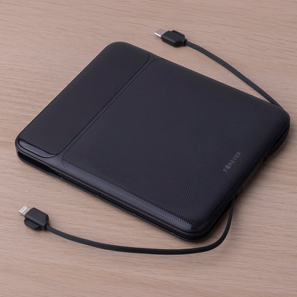 Forever TB-200 Externer Akku, 20000 mAh, 100 W, QC + PD, 1 x Lightning – 2 x USB-C – 2 x USB-A, Schwarz