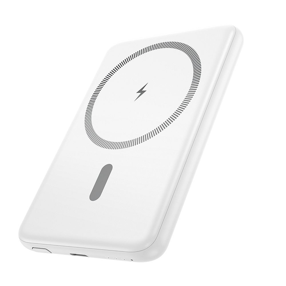 Wireless Powerbank HOCO J140A, 5000mAh, 20W, PD + QI, 1 x USB-C, Weiß