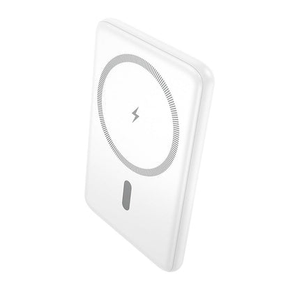 Wireless Powerbank HOCO J140A, 5000mAh, 20W, PD + QI, 1 x USB-C, Weiß