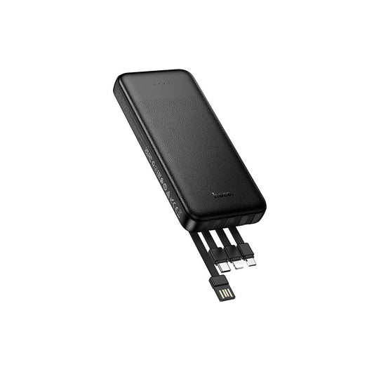 Externe Batterie HOCO J163, 10000mAh, 10W, 1 x Lightning - 1 x microUSB - 2 x USB-A - 1 x USB-C, Schwarz