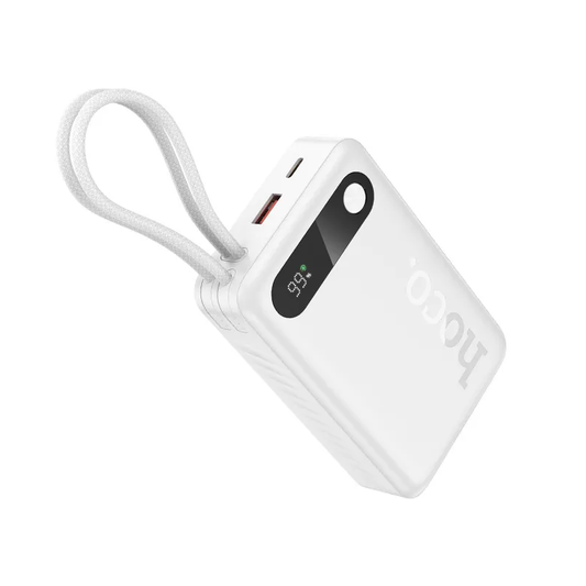 Externe Batterie HOCO J171A, 20000mAh, 22,5W, QC + PD, 1 x Lightning - 1 x USB-A - 2 x USB-C, Weiß