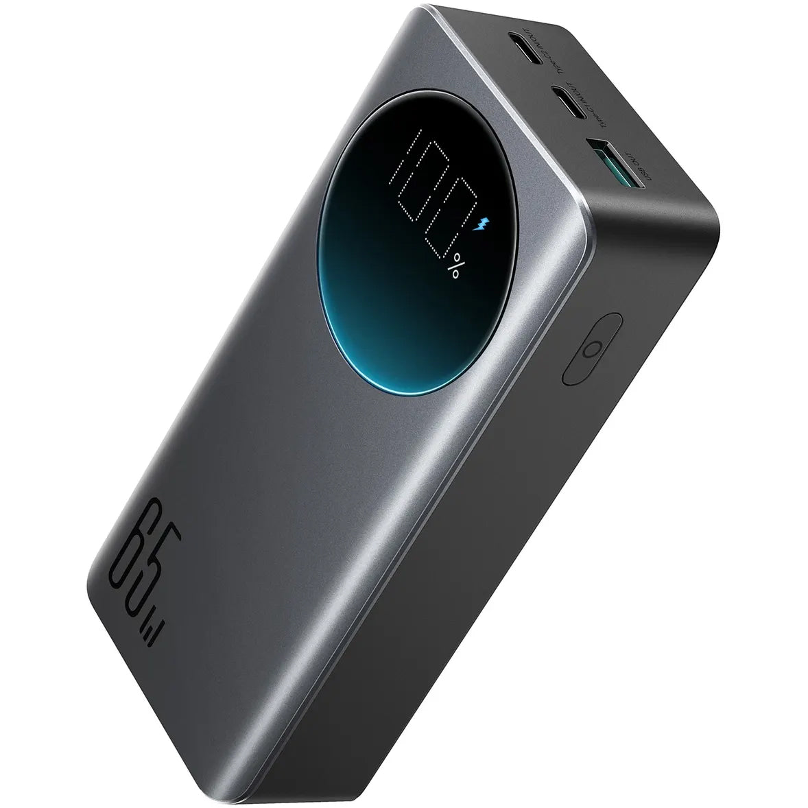 Externer Akku Joyroom JR-PBF05, 30000 mAh, 65 W, QC + PD, 1 x USB-A - 2 x USB-C, Schwarz