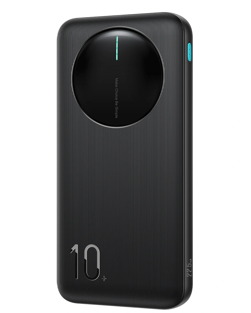 Externe Batterie Joyroom JR-PBF12 Pro, 10000mAh, 22,5W, QC + PD, 1 x USB-C - 2 x USB-A, Schwarz
