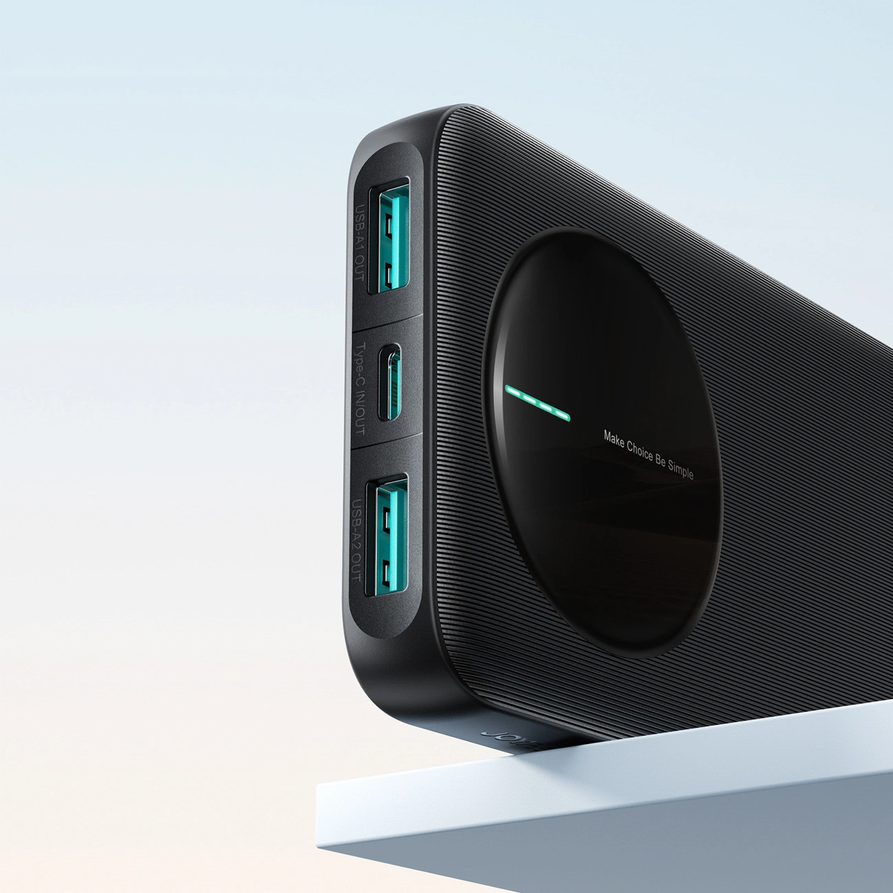 Externe Batterie Joyroom JR-PBF12 Pro, 10000mAh, 22,5W, QC + PD, 1 x USB-C - 2 x USB-A, Schwarz