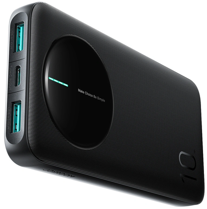 Externe Batterie Joyroom JR-PBF12 Pro, 10000mAh, 22,5W, QC + PD, 1 x USB-C - 2 x USB-A, Schwarz