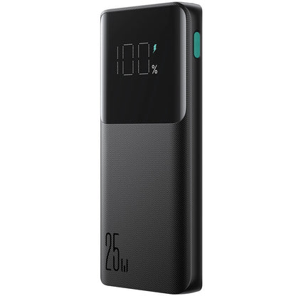 Externer Akku Joyroom JR-PBF20, 10000mAh, 25W, QC + PD, 1 x USB-C - 2 x USB-A, Schwarz