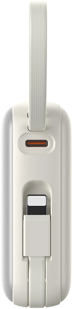 Externer Akku Joyroom JR-PBF27, 10000mAh, 22.5W, PD, 1 x Lightning - 2 x USB-C, Weiß