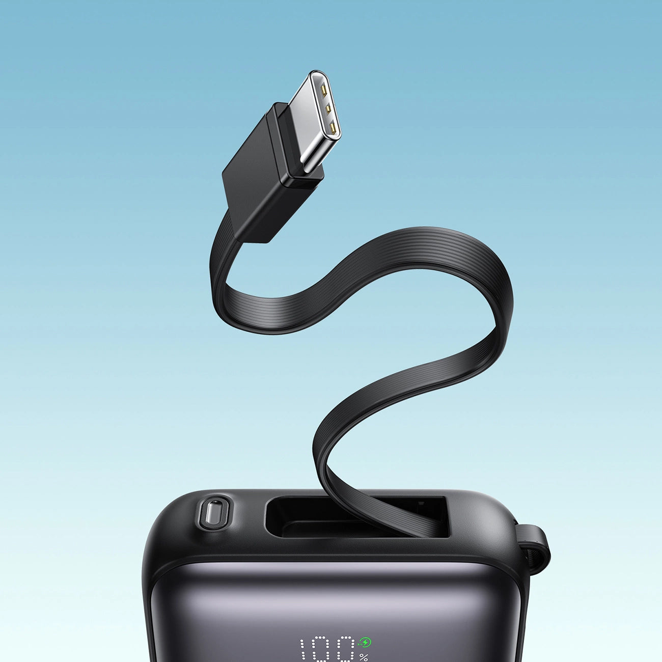 Externer Akku Joyroom JR-PBF27, 10000mAh, 22.5W, QC + PD, 1 x Lightning - 2 x USB-C, Schwarz