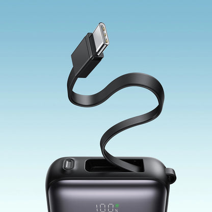 Externer Akku Joyroom JR-PBF27, 10000mAh, 22.5W, QC + PD, 1 x Lightning - 2 x USB-C, Schwarz
