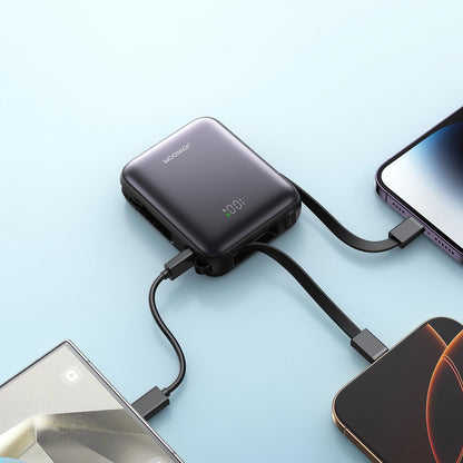 Externer Akku Joyroom JR-PBF27, 10000mAh, 22.5W, QC + PD, 1 x Lightning - 2 x USB-C, Schwarz