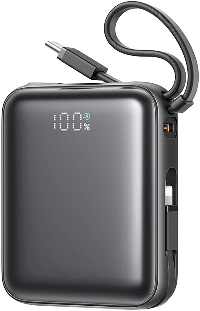 Externer Akku Joyroom JR-PBF27, 10000mAh, 22.5W, QC + PD, 1 x Lightning - 2 x USB-C, Schwarz