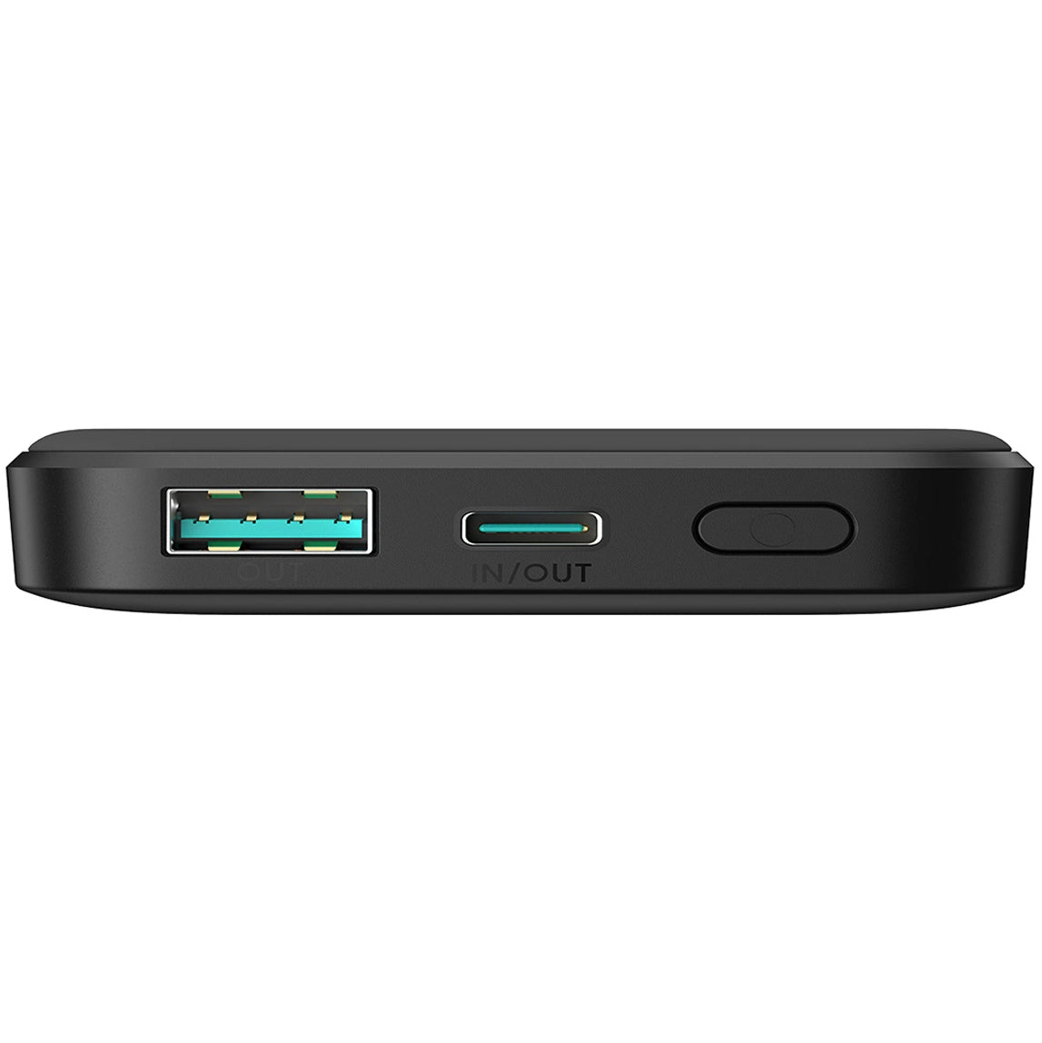 Joyroom JR-W020 MagSafe Externer Akku, 5000 mAh, 20 W, QC + PD + FQI, 1 x QI – 1 x USB-A – 1 x USB-C, Schwarz