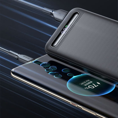 Externer Akku McDodo MC-3881 Star, 10000mAh, 22.5W, QC + PD, 2 x USB-A - 1 x USB-C, Schwarz