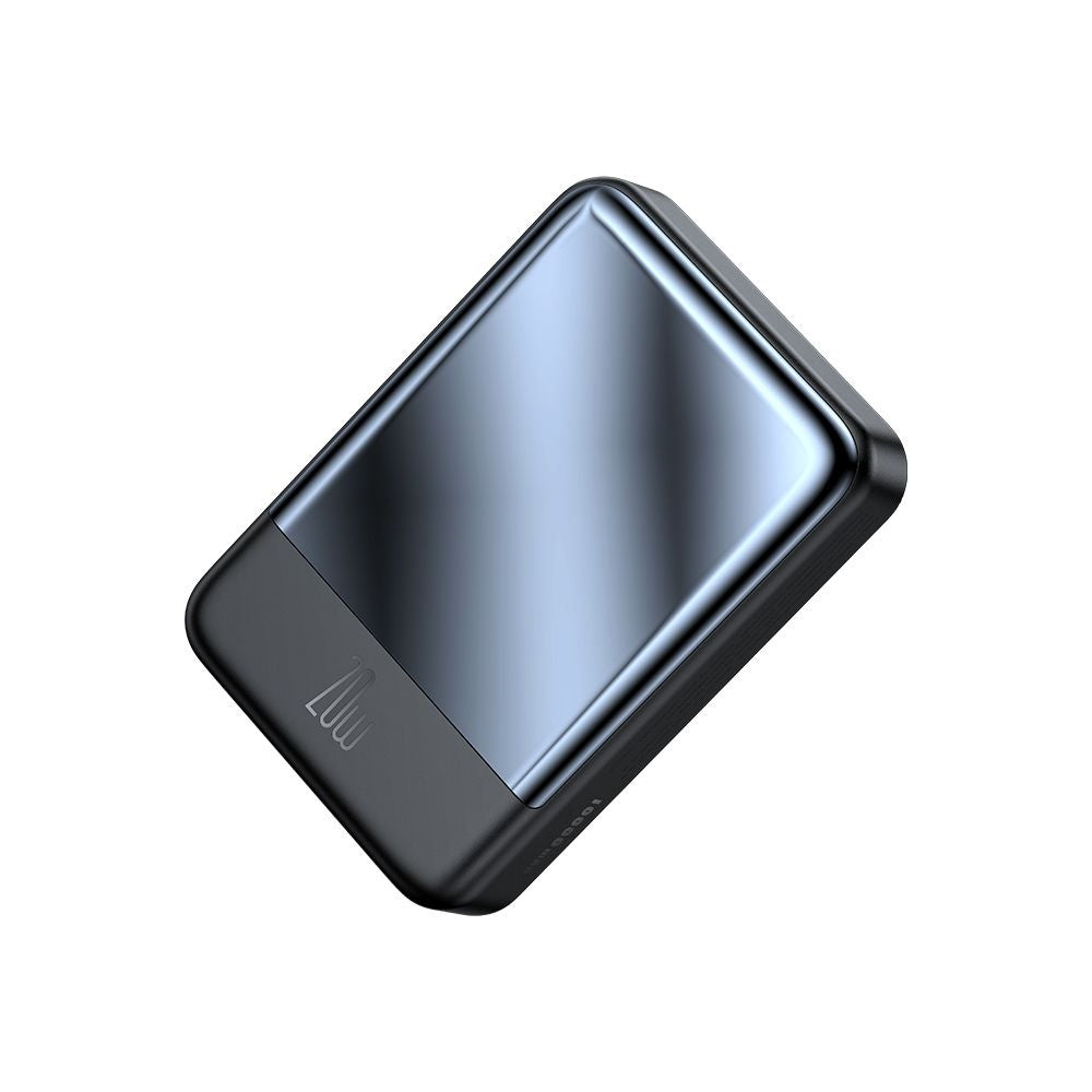 Externer Wireless-Akku McDodo MC-4261 Ambilight, 10000mAh, 20W, PD + FQI, 1 x QI - 1 x USB-C, Schwarz