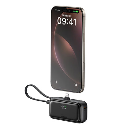 Externer Akku McDodo MC-7800 Freekit, 5000mAh, 22.5W, PD, 1 x Lightning - 2 x USB-C, Schwarz