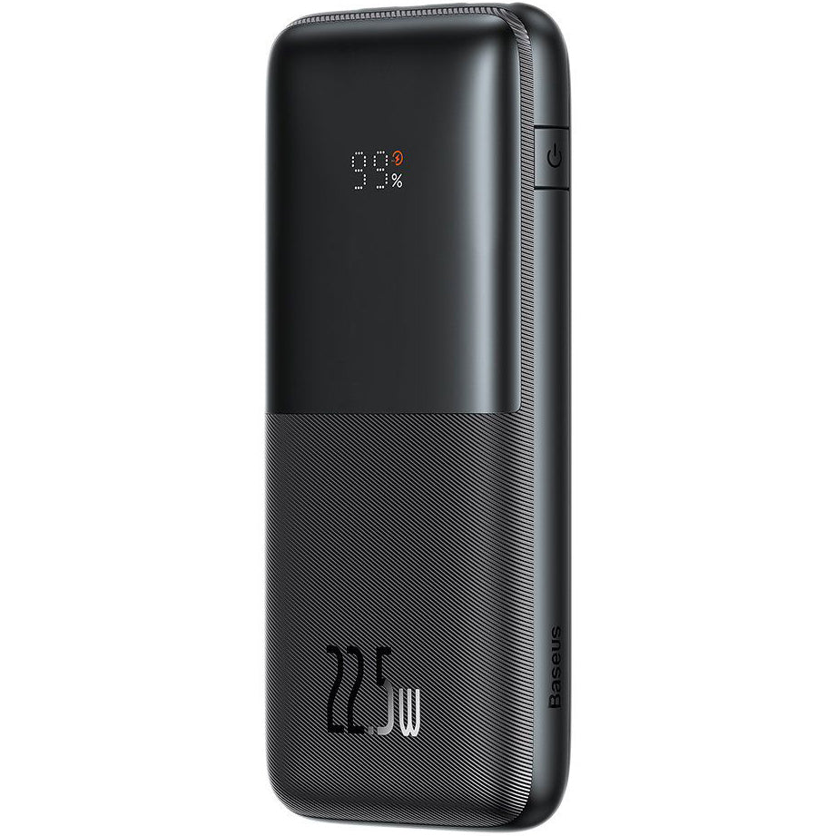 Externer Akku Baseus Bipow Pro, 10000 mAh, 22,5 W, QC + PD, Schwarz PPBD040001