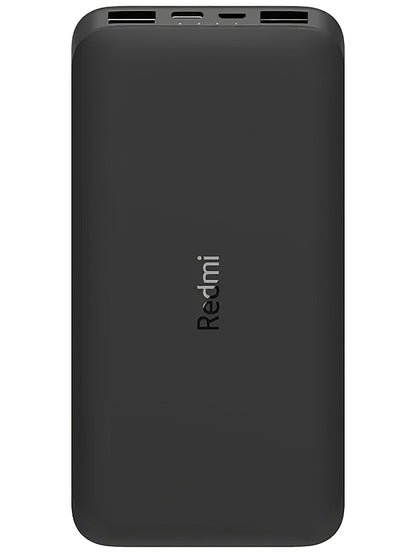 Xiaomi Externer Akku, 10000 mAh, 10 W, 2 x USB-A – 1 x USB-C, Schwarz VXN4305GL