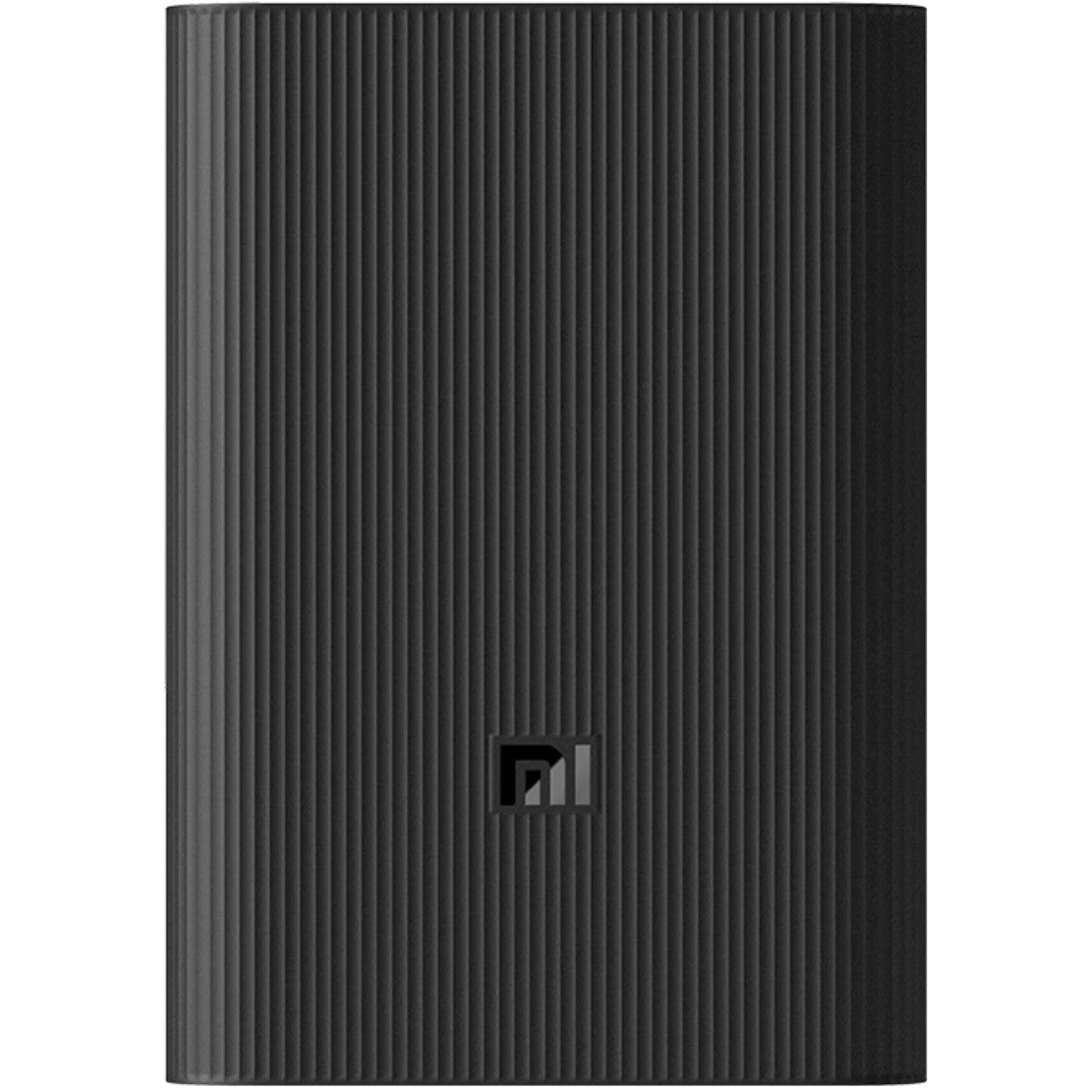 Externer Akku Xiaomi MI 3 Ultra Compact, 10000 mAh, 22,5 W, QC + PD, 2 x USB-A – 1 x USB-C, Schwarz BHR4412GL