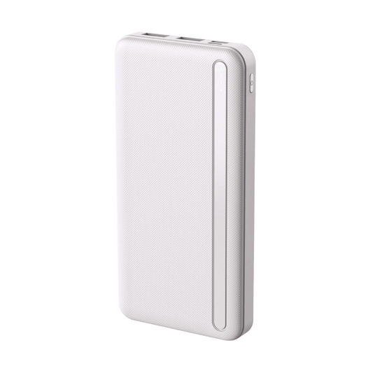 Externer Akku Setty PB1-101, 10000mAh, 10W, 2 x USB-A, Weiß