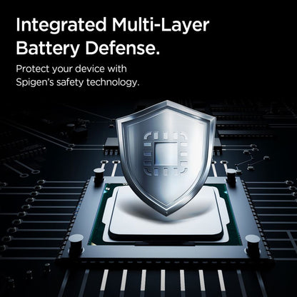 Externer Akku Spigen Essential, 10000mAh, 22.5W, QC + PD, 1 x USB-A - 2 x USB-C, Schwarz