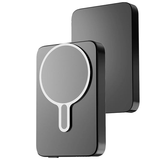 Externer Wireless-Akku 3MK MagSnap Go, 10000mAh, 20W, PD + FQI, 1 x QI - 1 x USB-C, Grau